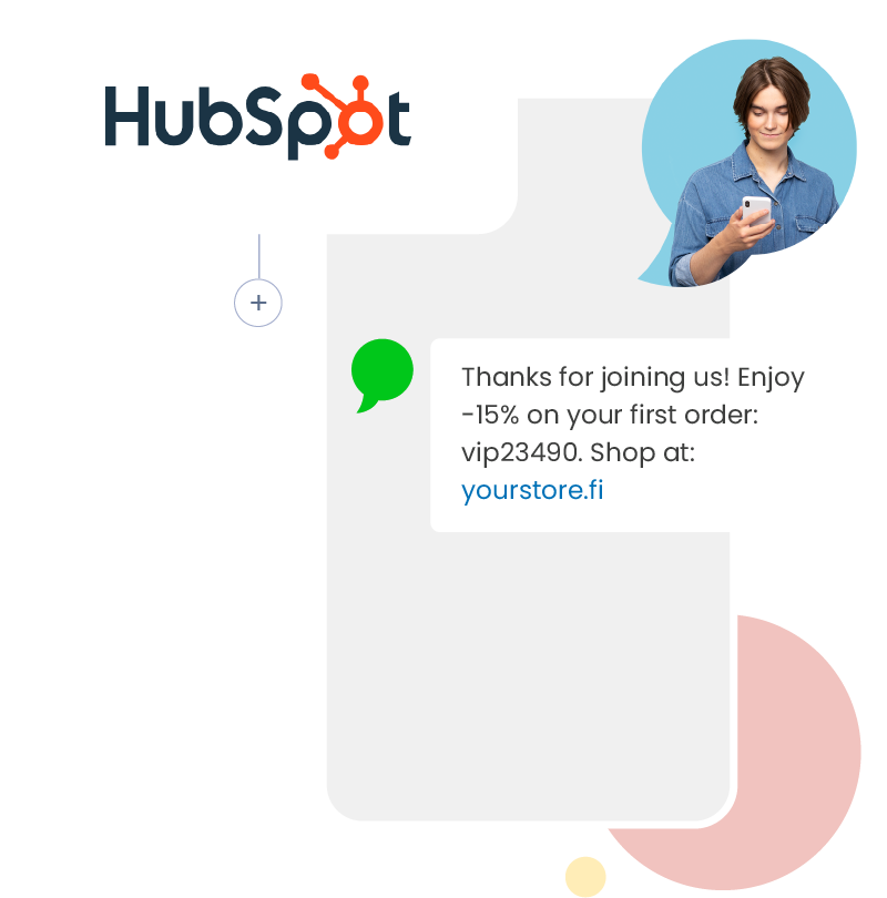Hubspot automated SMS